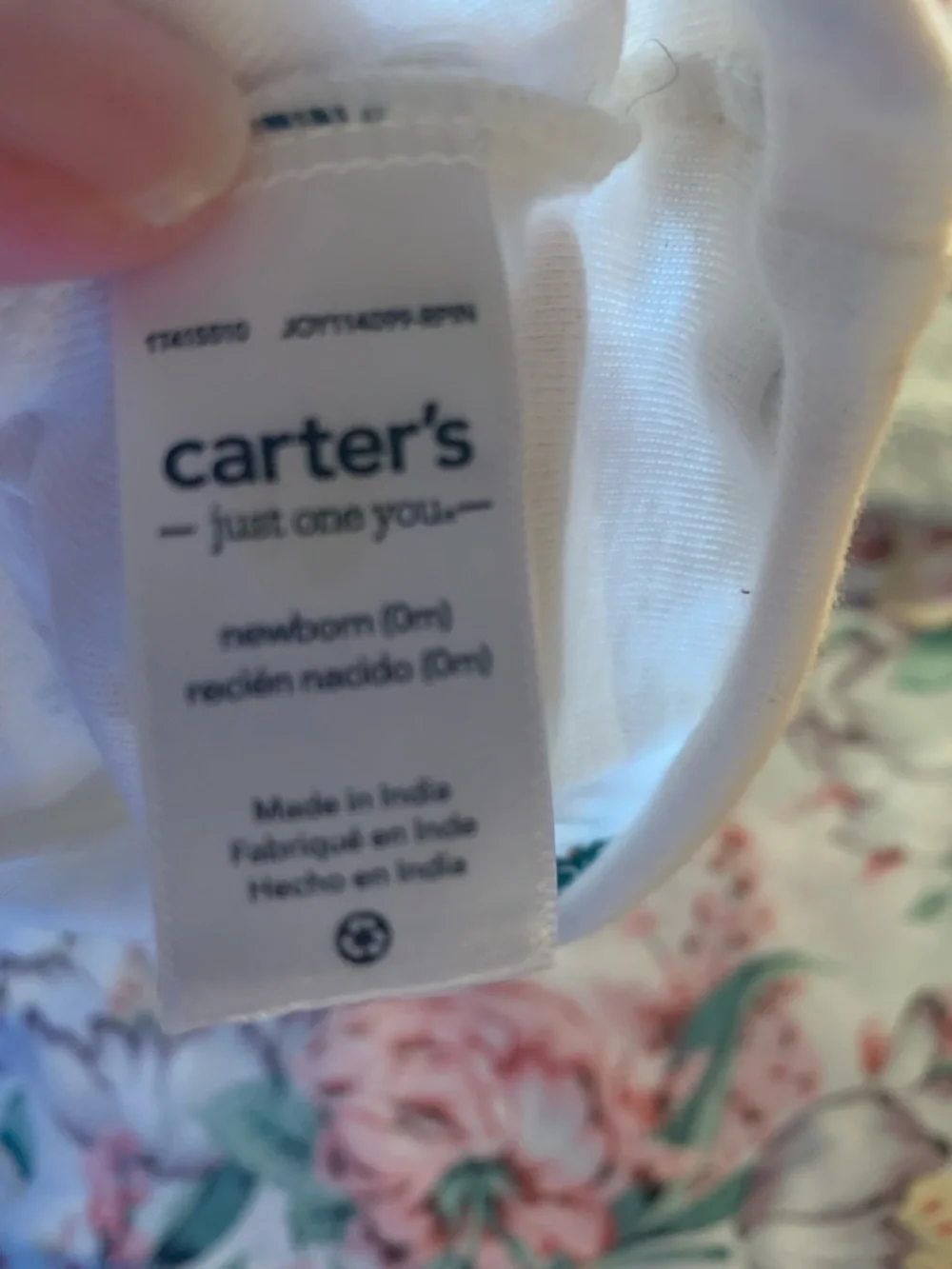 Carter's Baby Beanie 3-Pack in White, Pink & Gray Newborn Size 0 - Picture 5 of 6
